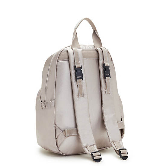 Kipling Maisie Klassieke Diaper Backpack Handbag Beige | BE 1278ZU